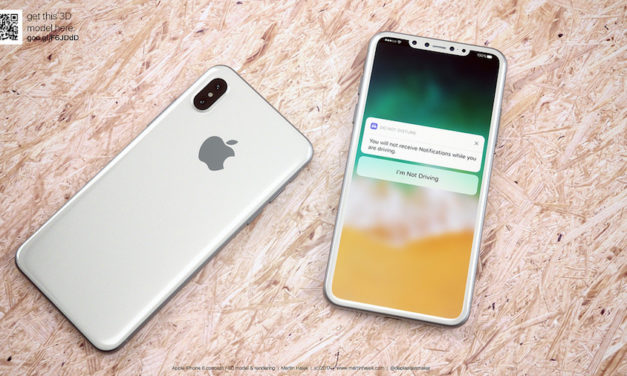 Вижте как ще изглежда iPhone 8 в бяло!
