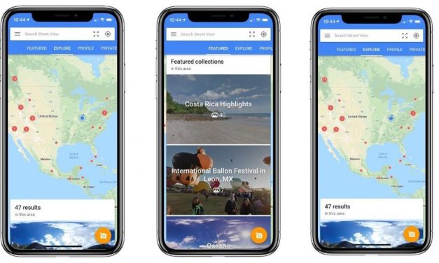 Google Street View за iOS най-сетне получи поддръжка за iPhone X
