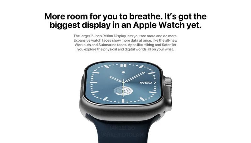 Изображения показват как може да изглежда новия Apple Watch Pro