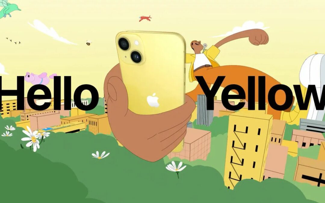 Apple отбелязва пускането на жълтата версия на iPhone 14 с нова реклама Hello Yellow