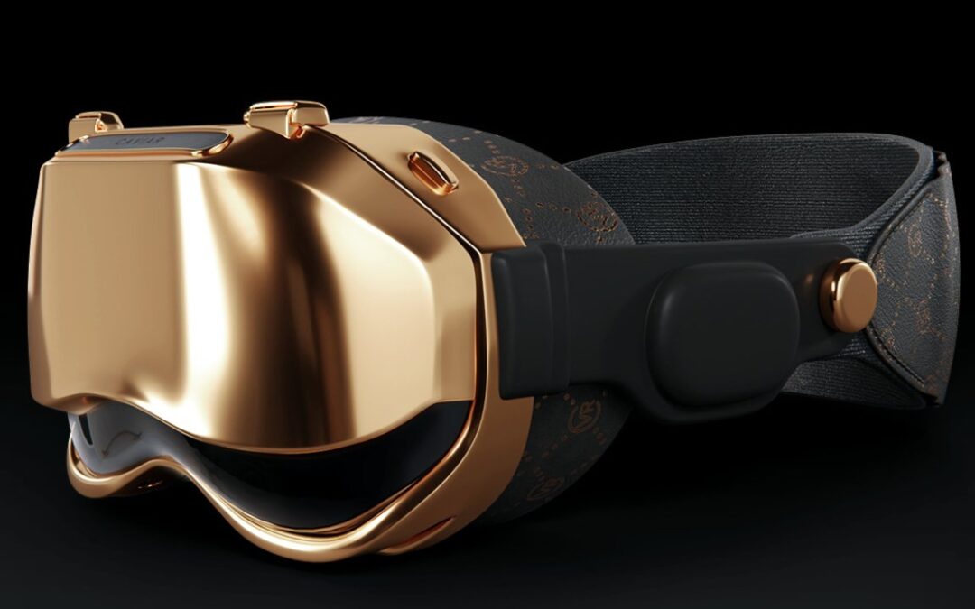Caviar създаде лимитирано издание на Apple Vision Pro със златни елементи и цена от 40 000 долара